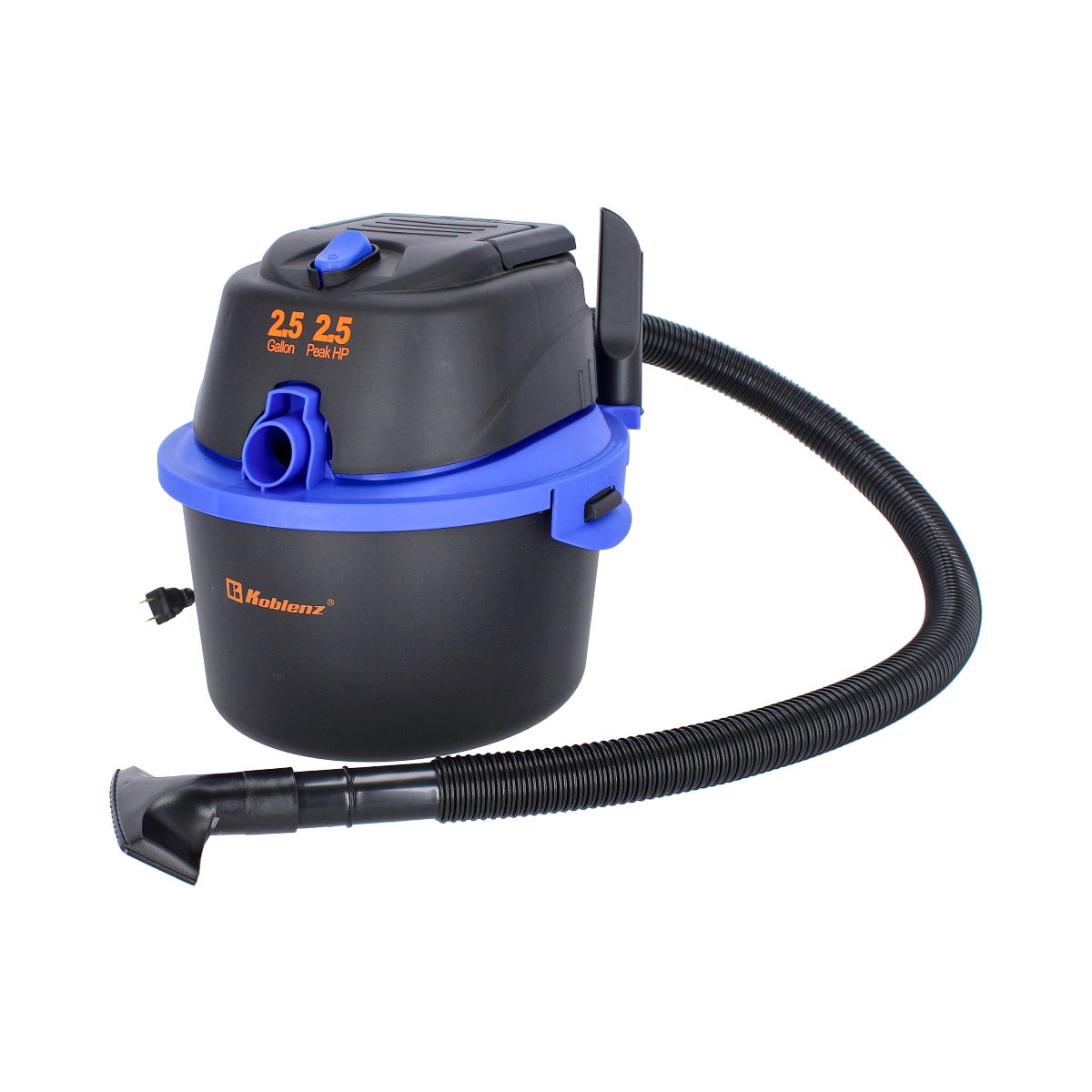 Aspiradora seco - mojado de 2.5 galones WD-2.5 MA Koblenz