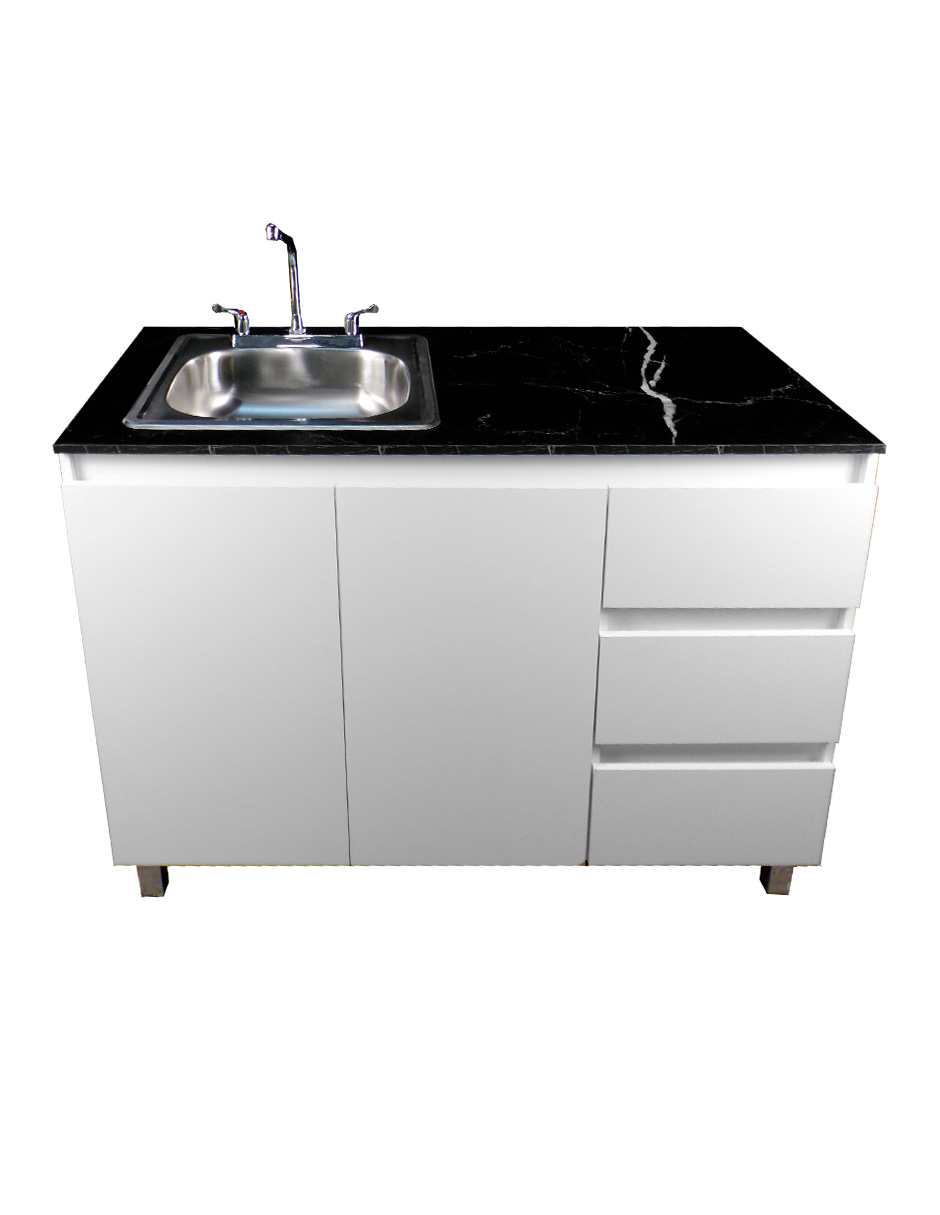 Cocina Integral  Premium CLAVEL Con Tarja