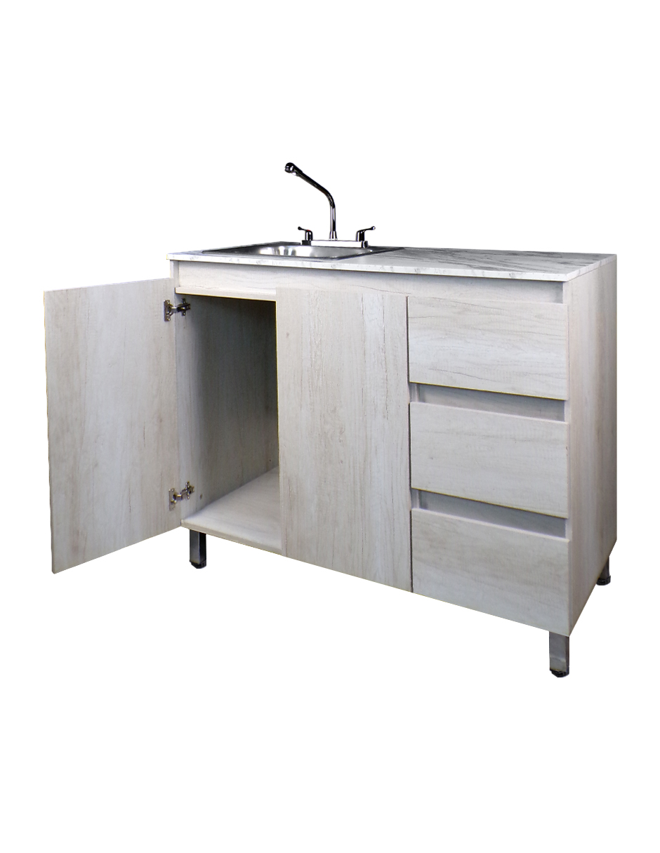 Cocina Integral Completa Premium CLAVEL Con Tarja