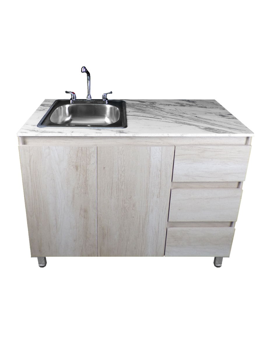 Cocina Integral Completa Premium CLAVEL Con Tarja