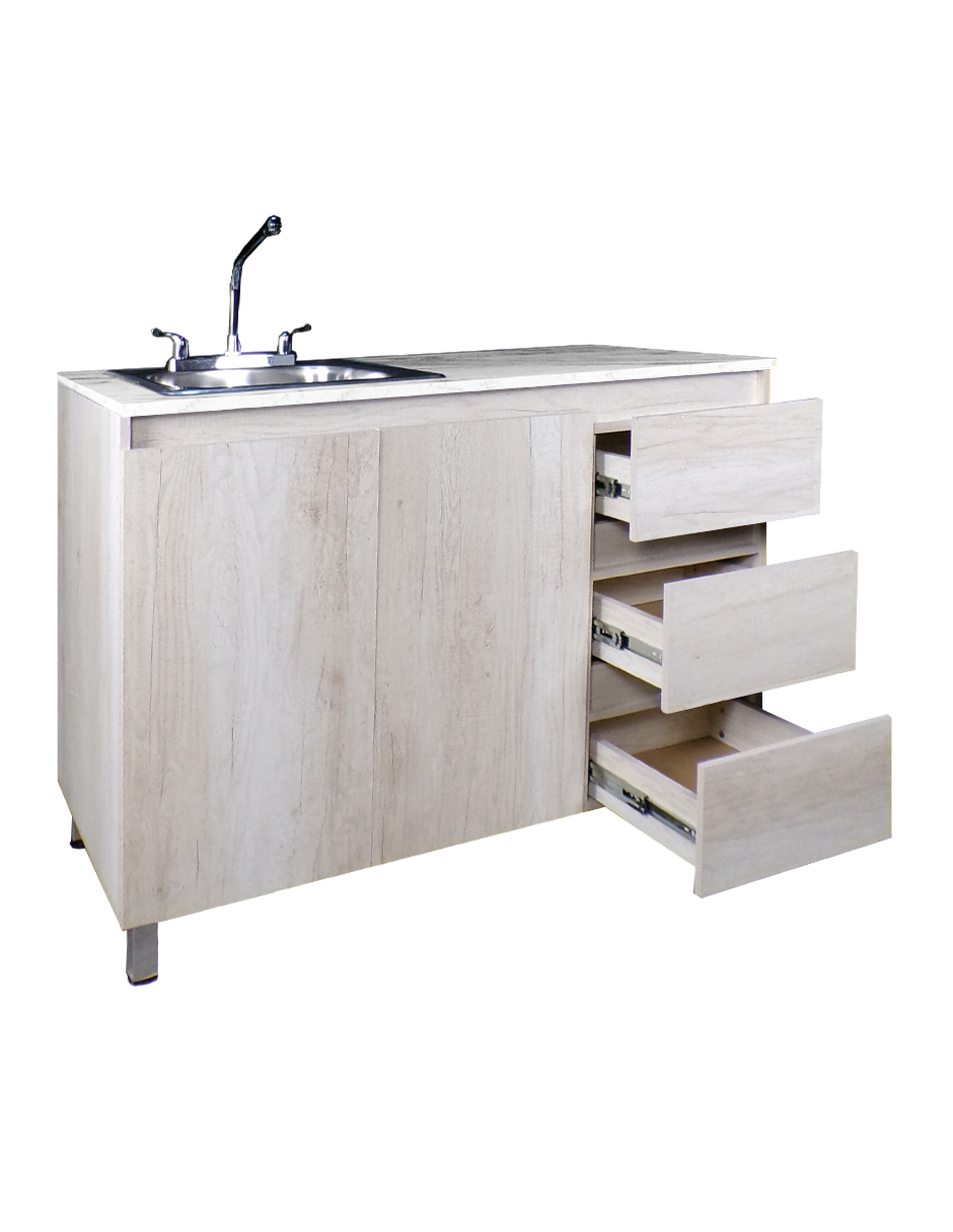 Cocina Integral Completa Premium CLAVEL Con Tarja