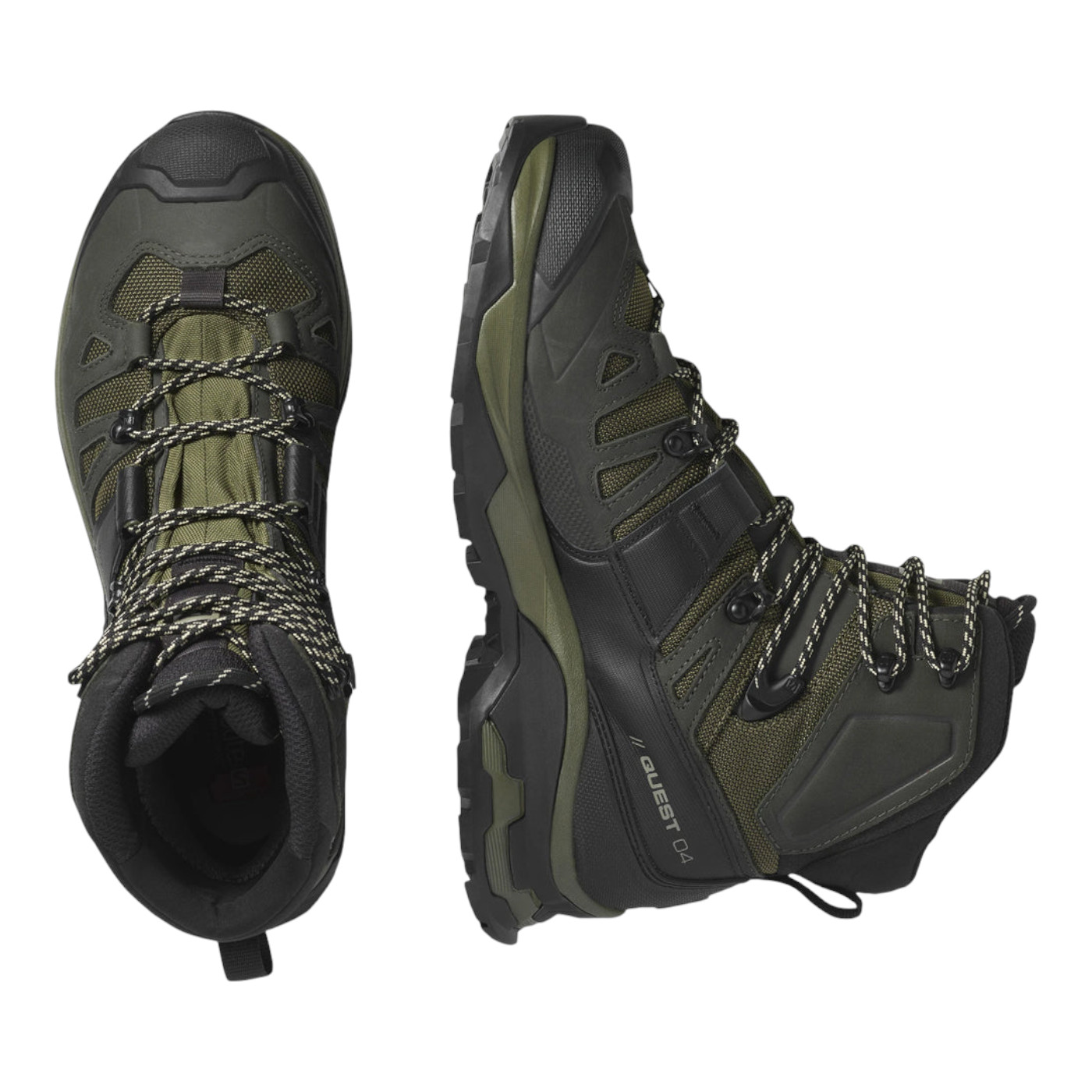 BOTA SALOMON HOMBRE VERDE  SALOMON QUEST 4 GORE-TEX L41292500