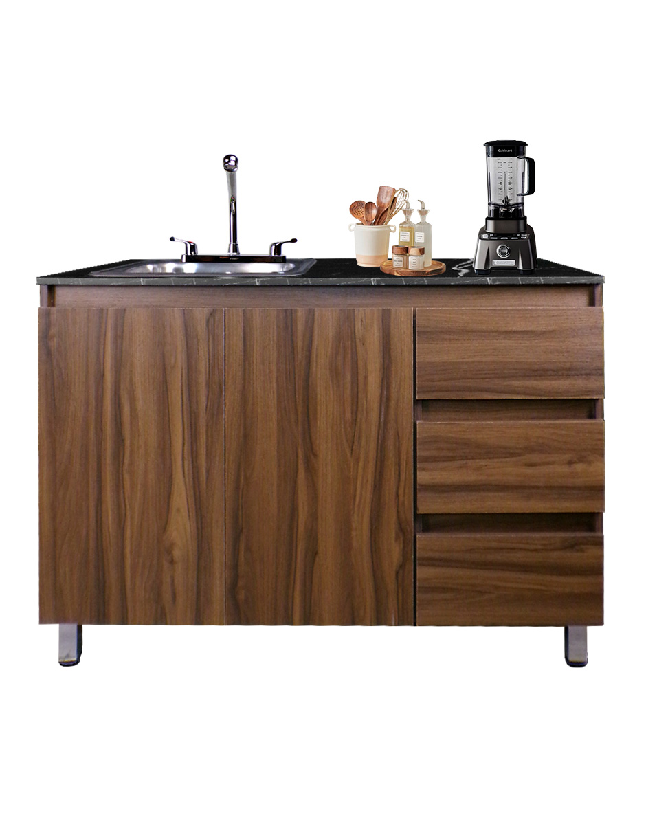 Cocina Integral Completa Premium CLAVEL Con Tarja