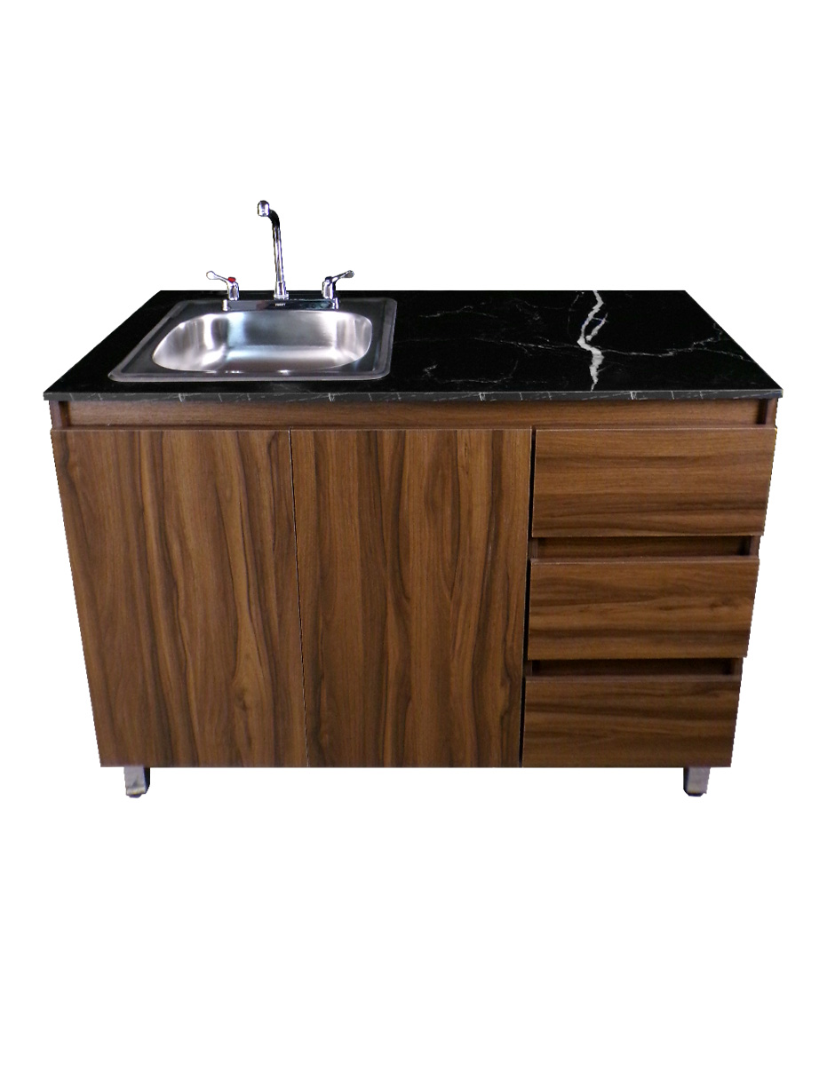 Cocina Integral Completa Premium CLAVEL Con Tarja