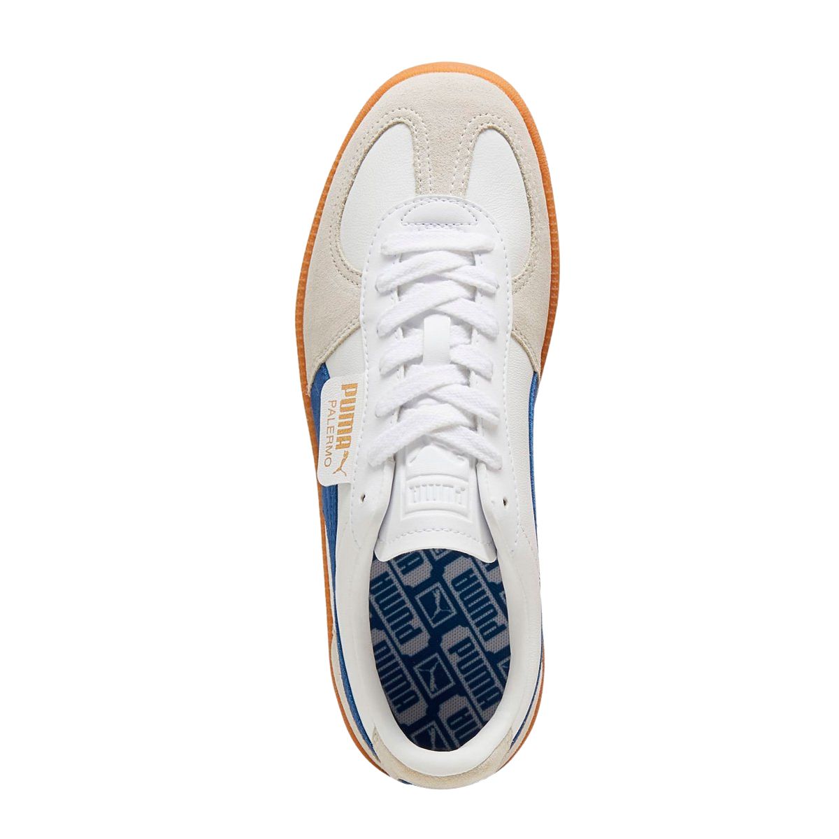Tenis Puma Palermo Lth Para Hombre 396464 06 Casual Blanco