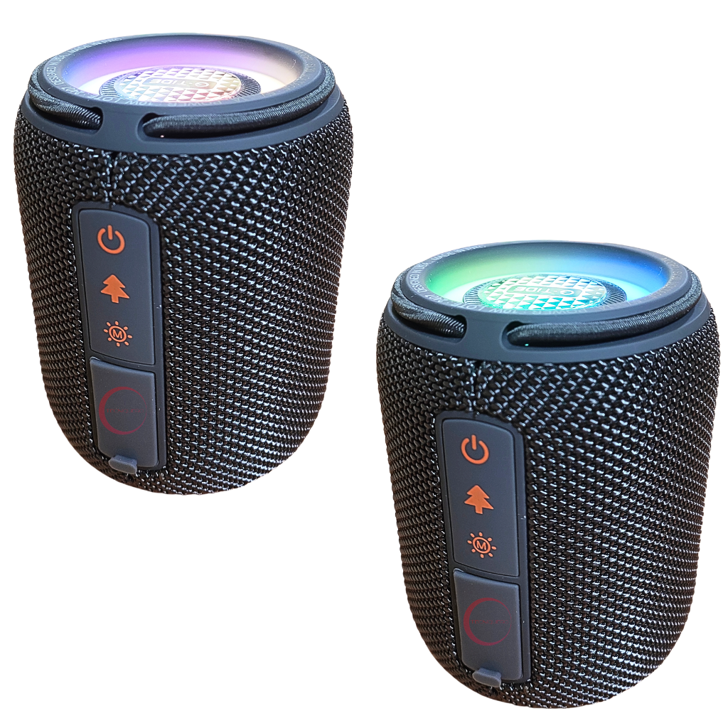 Bocina Bluetooth Portátil G-Tide SV30 con Luces LED y Sonido Hi-Fi