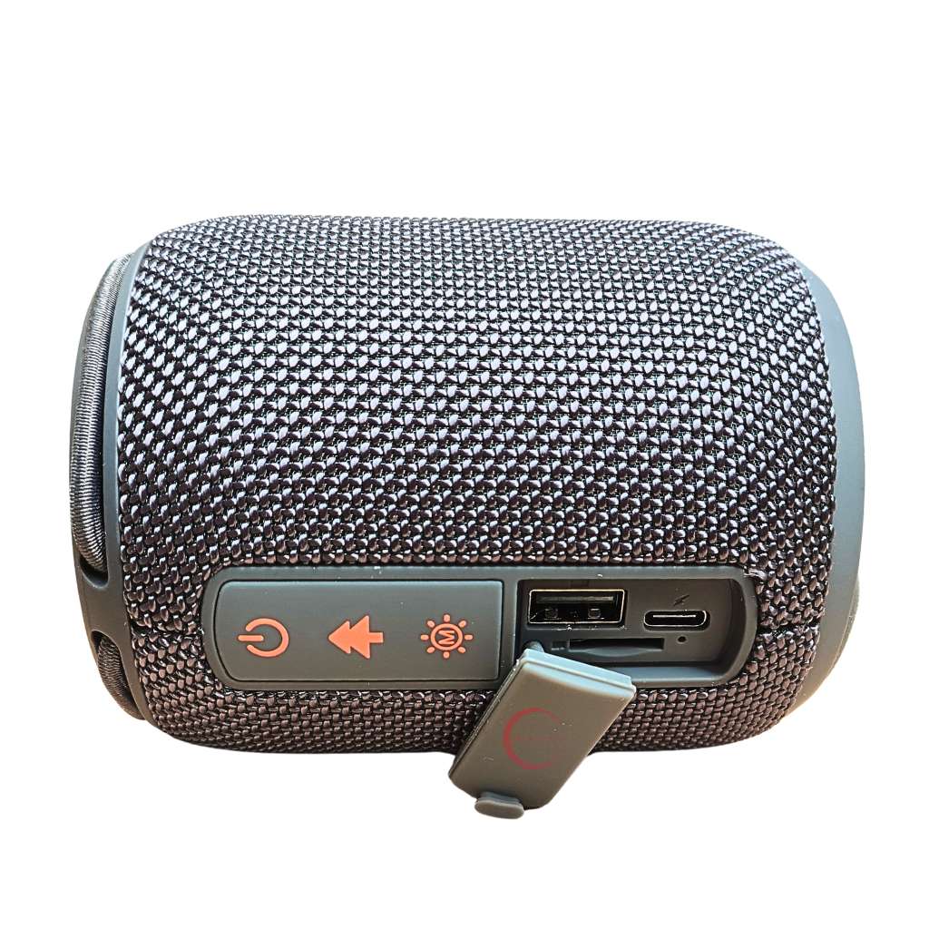 Bocina Bluetooth Portátil G-Tide SV30 con Luces LED y Sonido Hi-Fi
