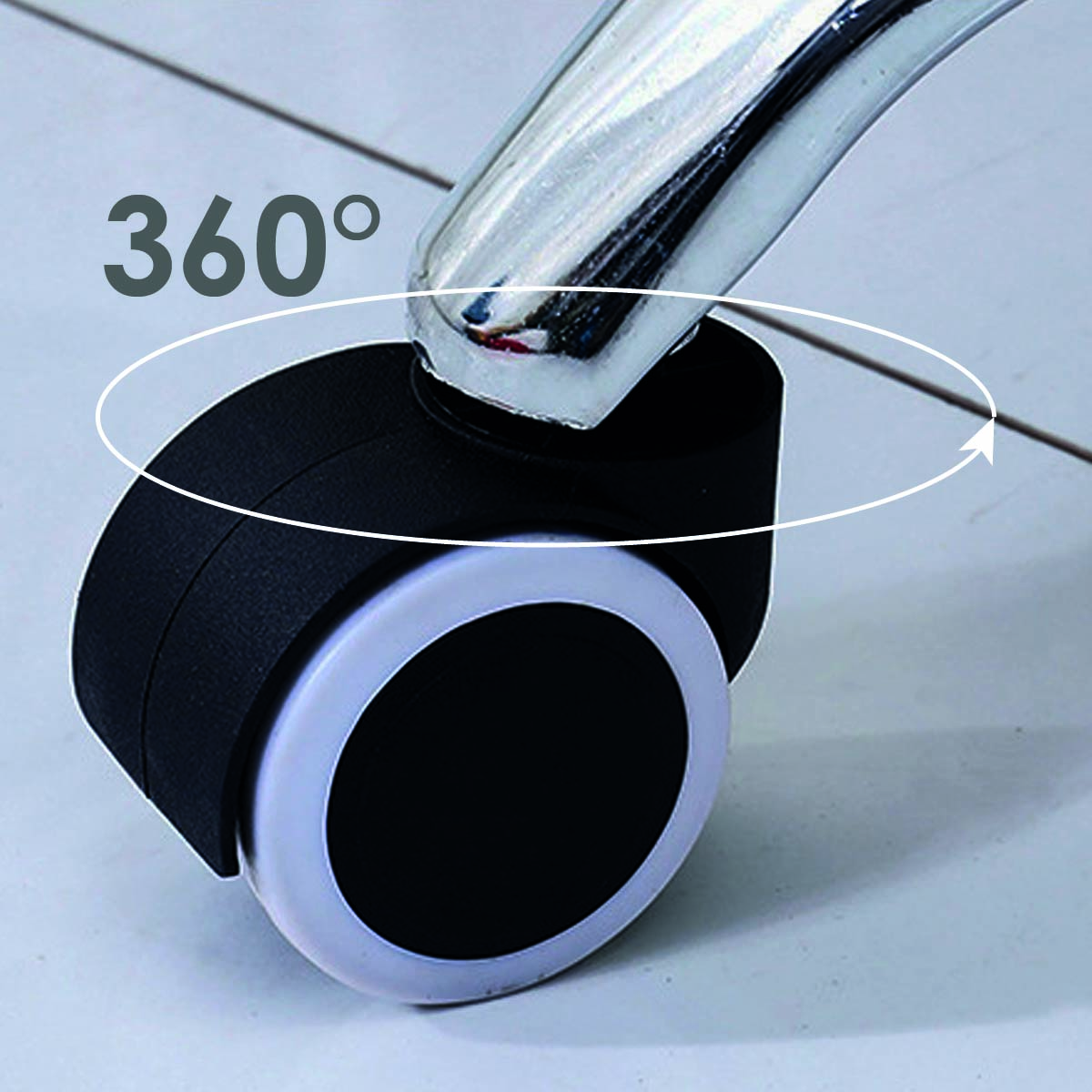 Ilios Innova Silla para Oficina con Respaldo, Home Office ergonomica Taburete para Salon Ajustable (Amarillo)