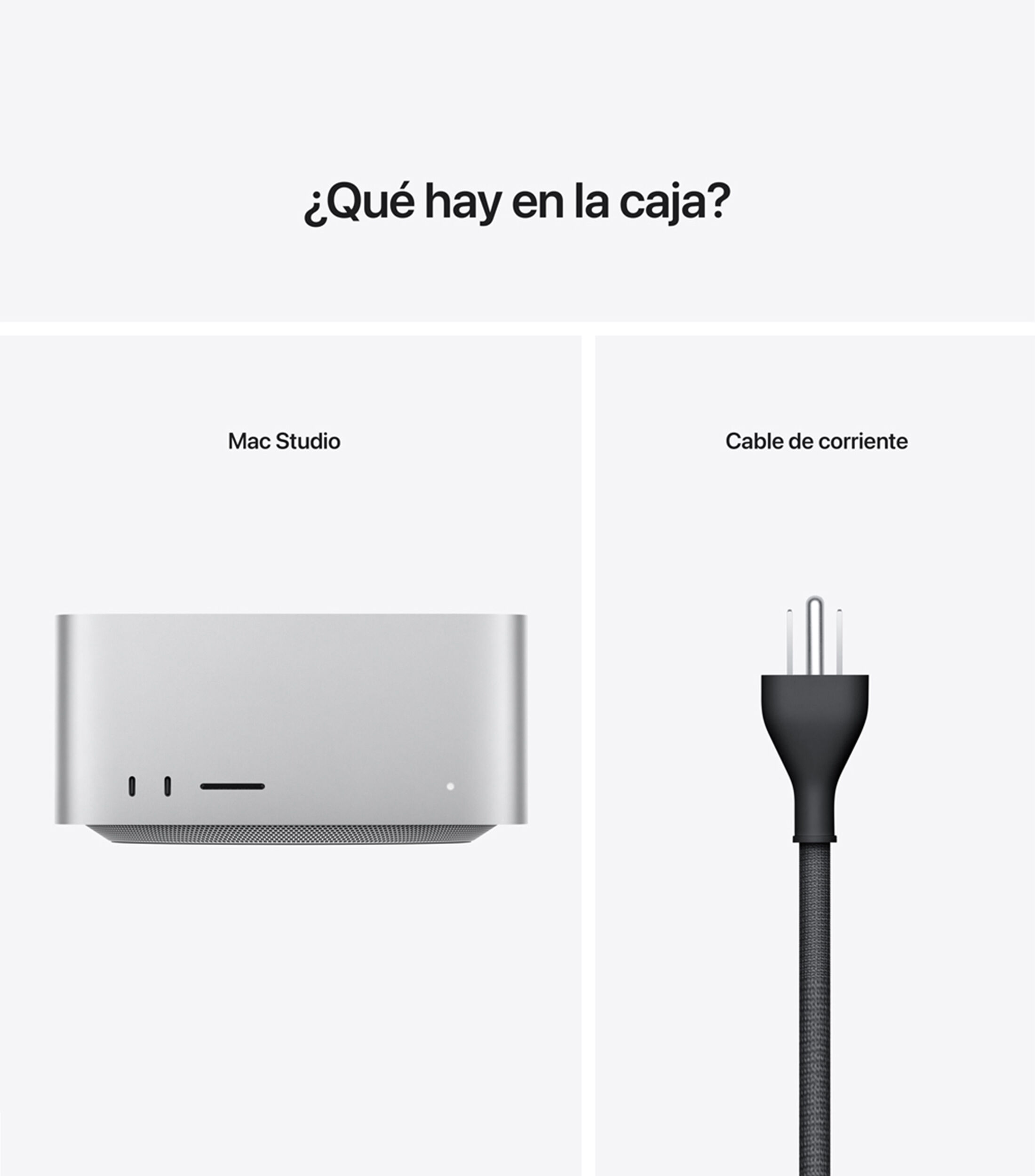 Mac Studio Chip M1 Max con CPU de 10 núcleos y GPU de 24 núcleos 32 GB RAM 512 GB SSD