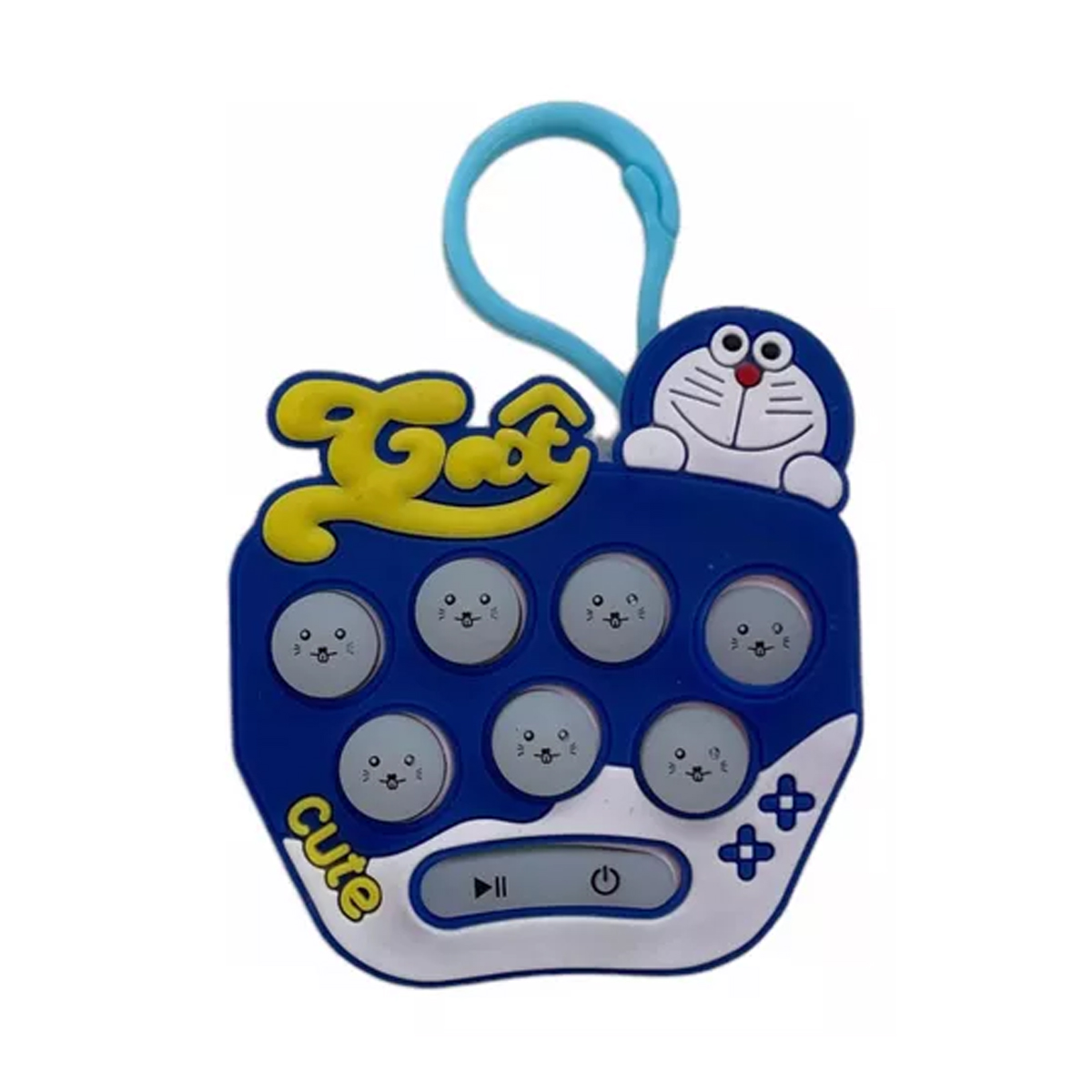 Mini Juego Pop It Quick Push Electrónico Caricaturas Consola