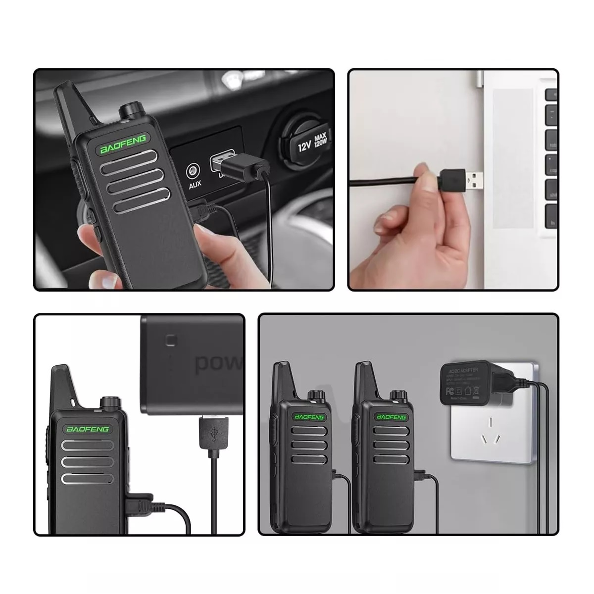 Walk Talk Radio Communicator Baofeng Bf T20 Entrega Rápida