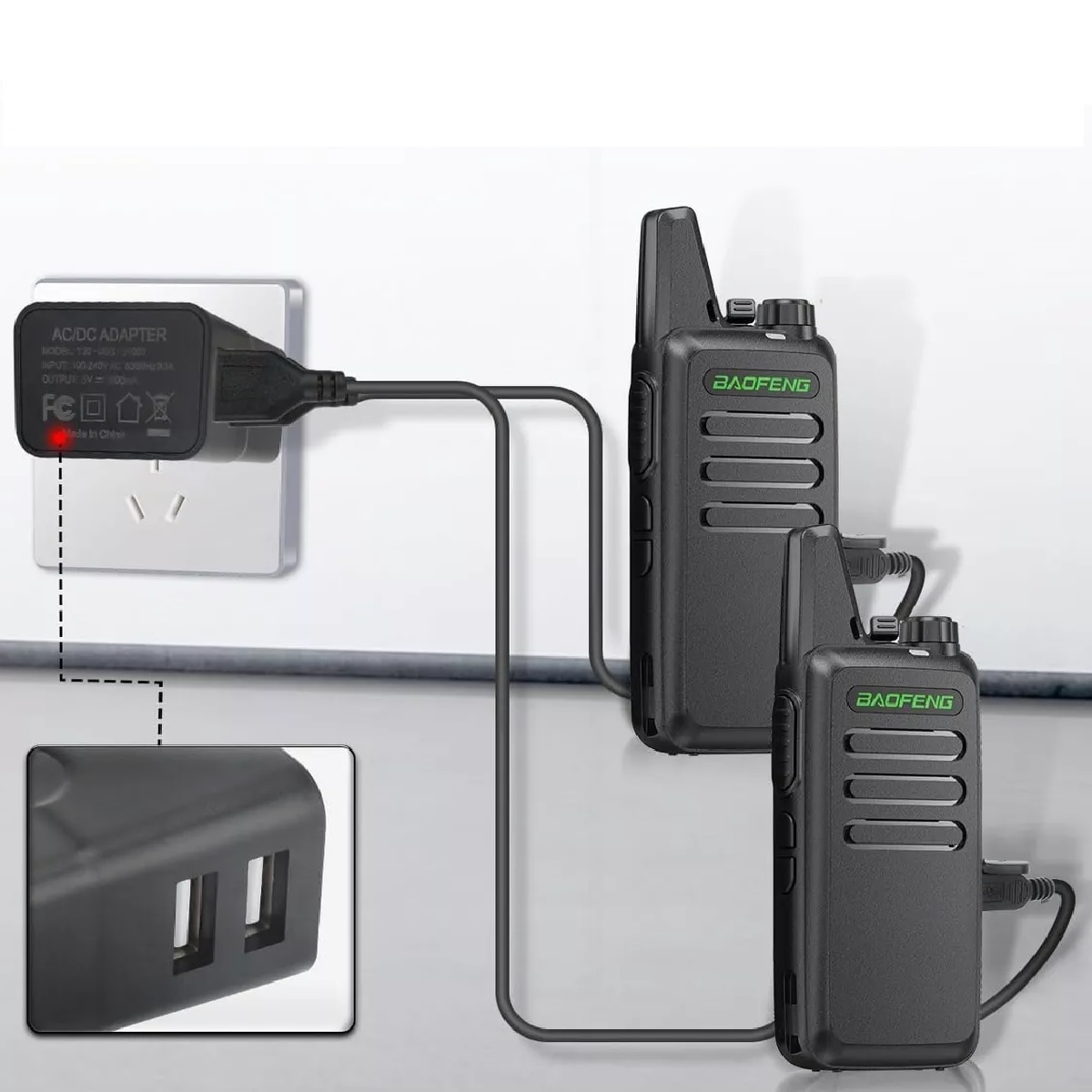 Walk Talk Radio Communicator Baofeng Bf T20 Entrega Rápida