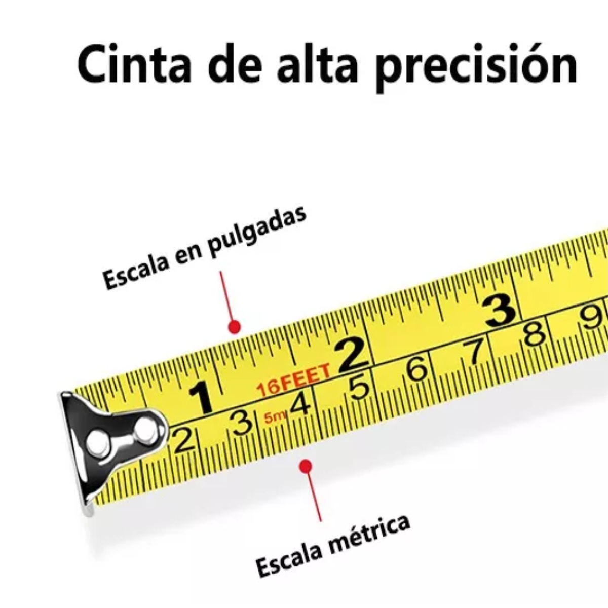 Flexometro Láser 60m Cinta Métrica 5m Medidor Láser Interior