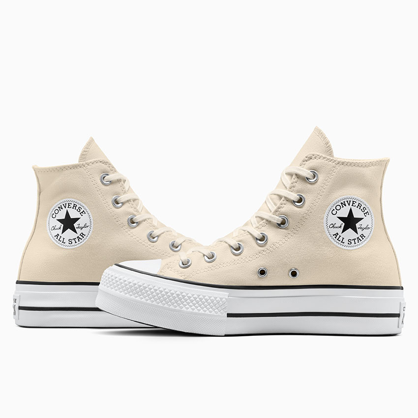 Tenis Converse de Plataforma Lift en Bota de Lona para Mujer A08214C