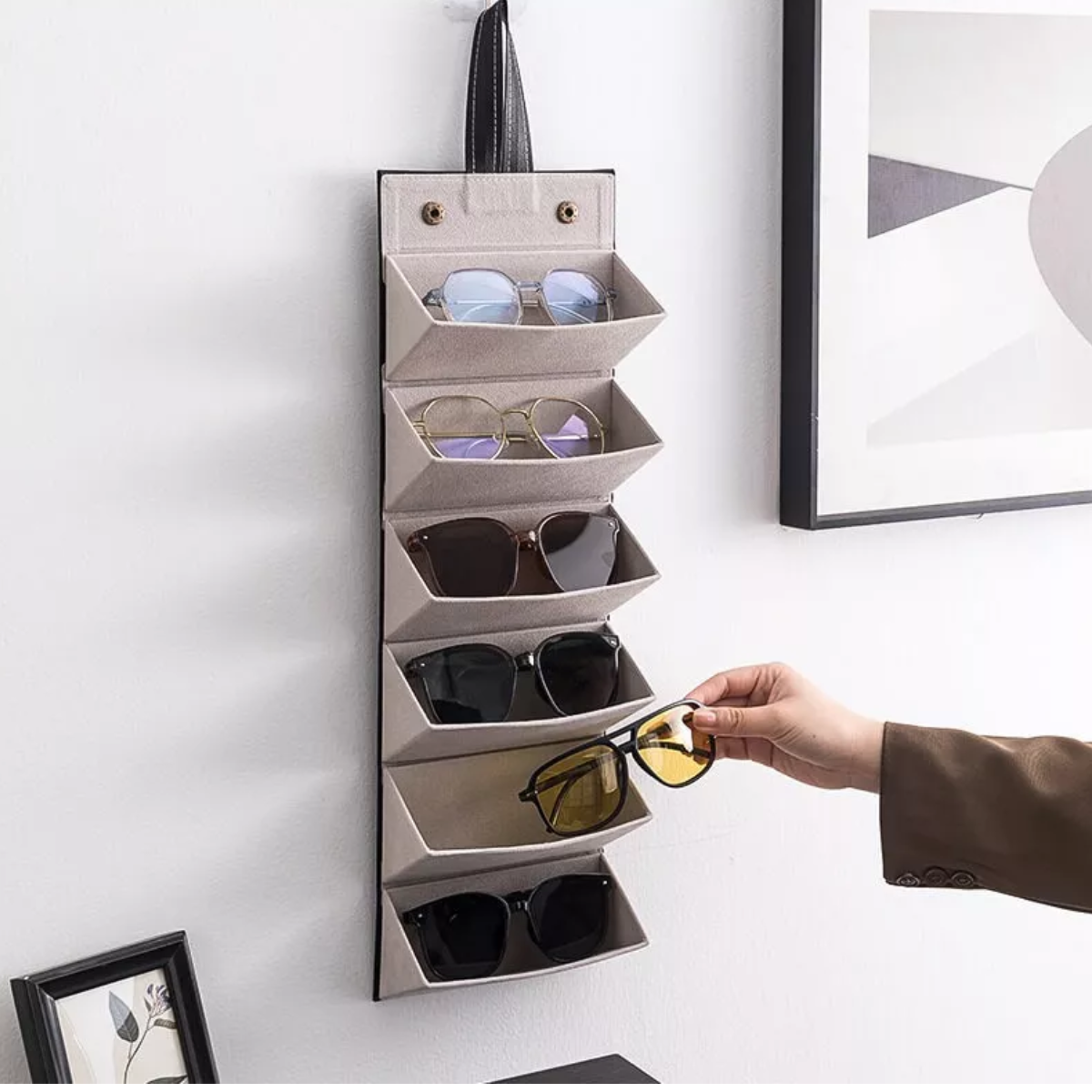 Organizador De Lentes Para Múltiples Lentes Negro