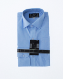 Camisa Azul Cielo De Vestir para Niño Manga Larga 3609 2-18 Años...