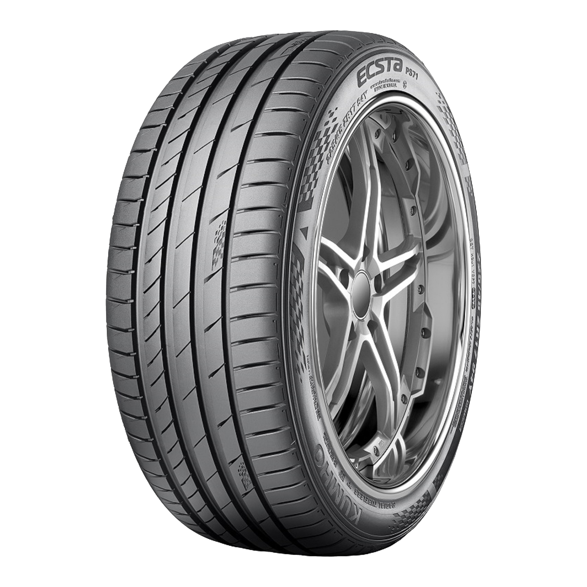 Llanta 205 45 R17 ECSTA PS71 RUN FLAT 84V KUMHO
