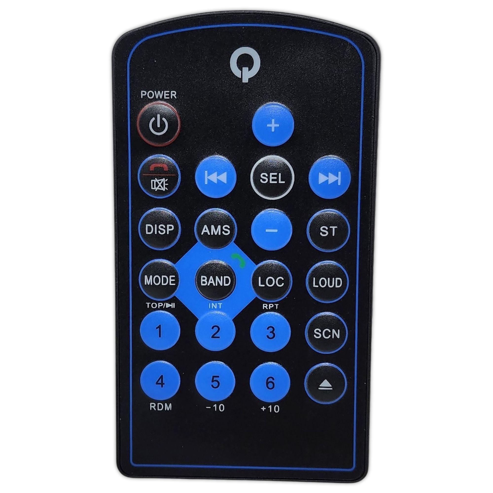 Autoestéreo Quantum Audio QA40BT Bluetooth USB SD Aux 2 DIN