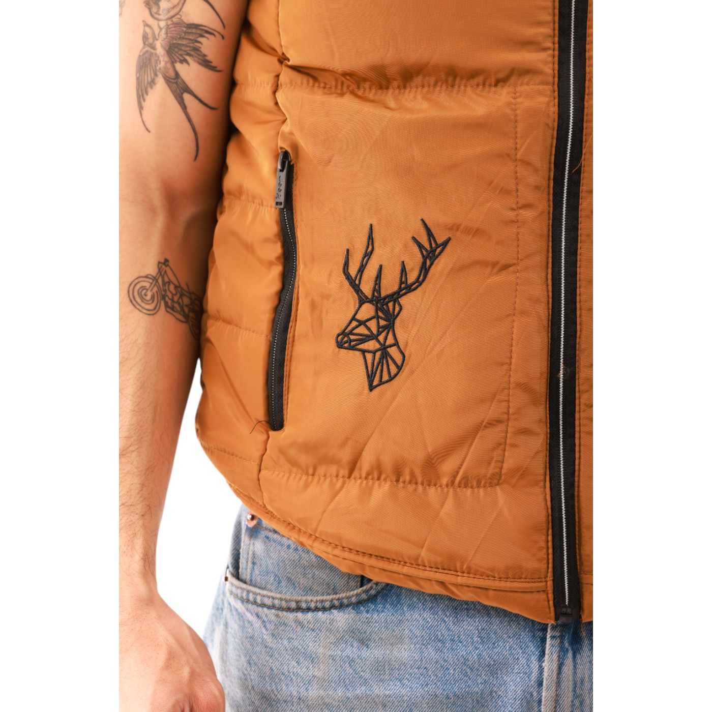 CHALECO JEEP HOMBRE CAMEL JEEP JEEPVS02