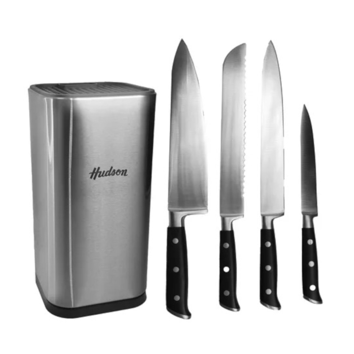 Juego Set 4 cuchillos HUDSON Inox Antihaderente Profesional