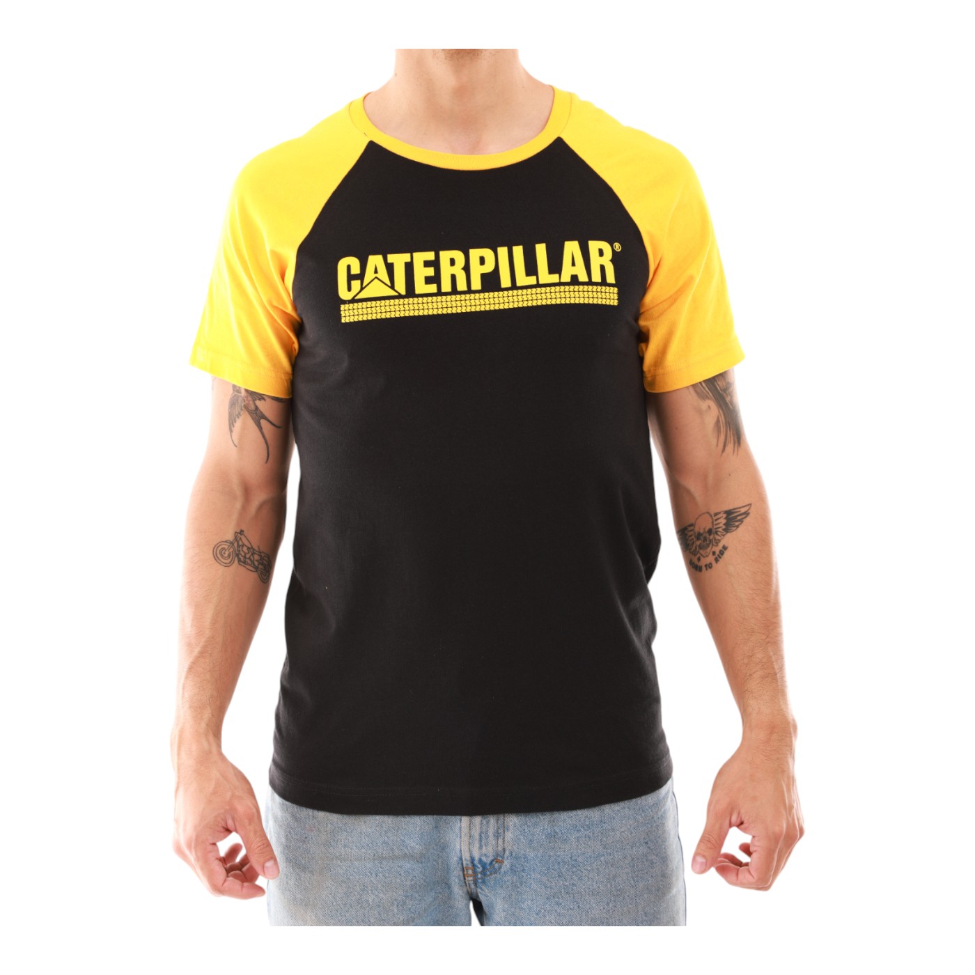 PLAYERA CATERPILLAR HOMBRE NEGRO CATERPILLAR FW22R002