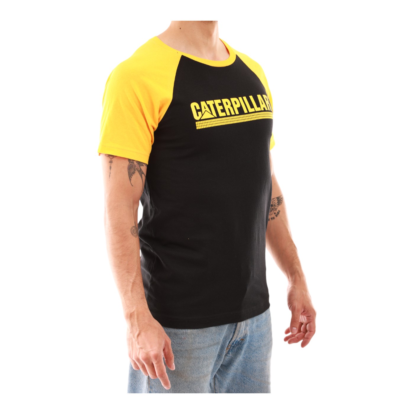 PLAYERA CATERPILLAR HOMBRE NEGRO CATERPILLAR FW22R002