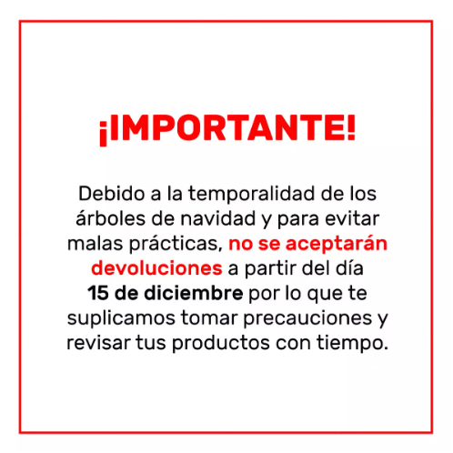 Arbol De Navidad 2.10 m Artificial Frondoso Follaje Pino Verde Apariencia Natural