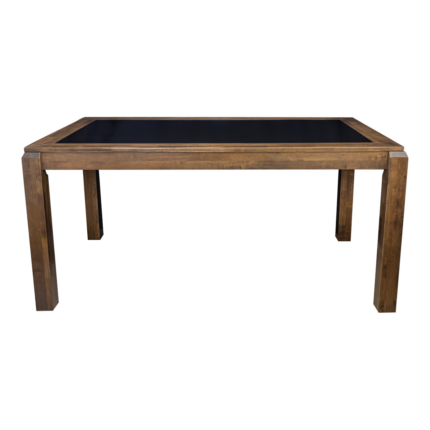 Comedor con Mesa de Cristal y 6 Sillas Moderno 160cm de largo Bossa Gurney