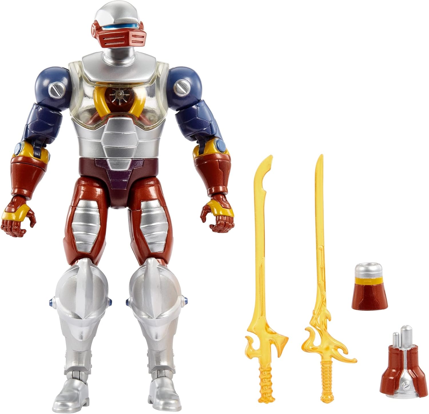 Roboto de 7 MASTERS OF THE UNIVERSE Masterverse Action Figure, MOTU MATTEL