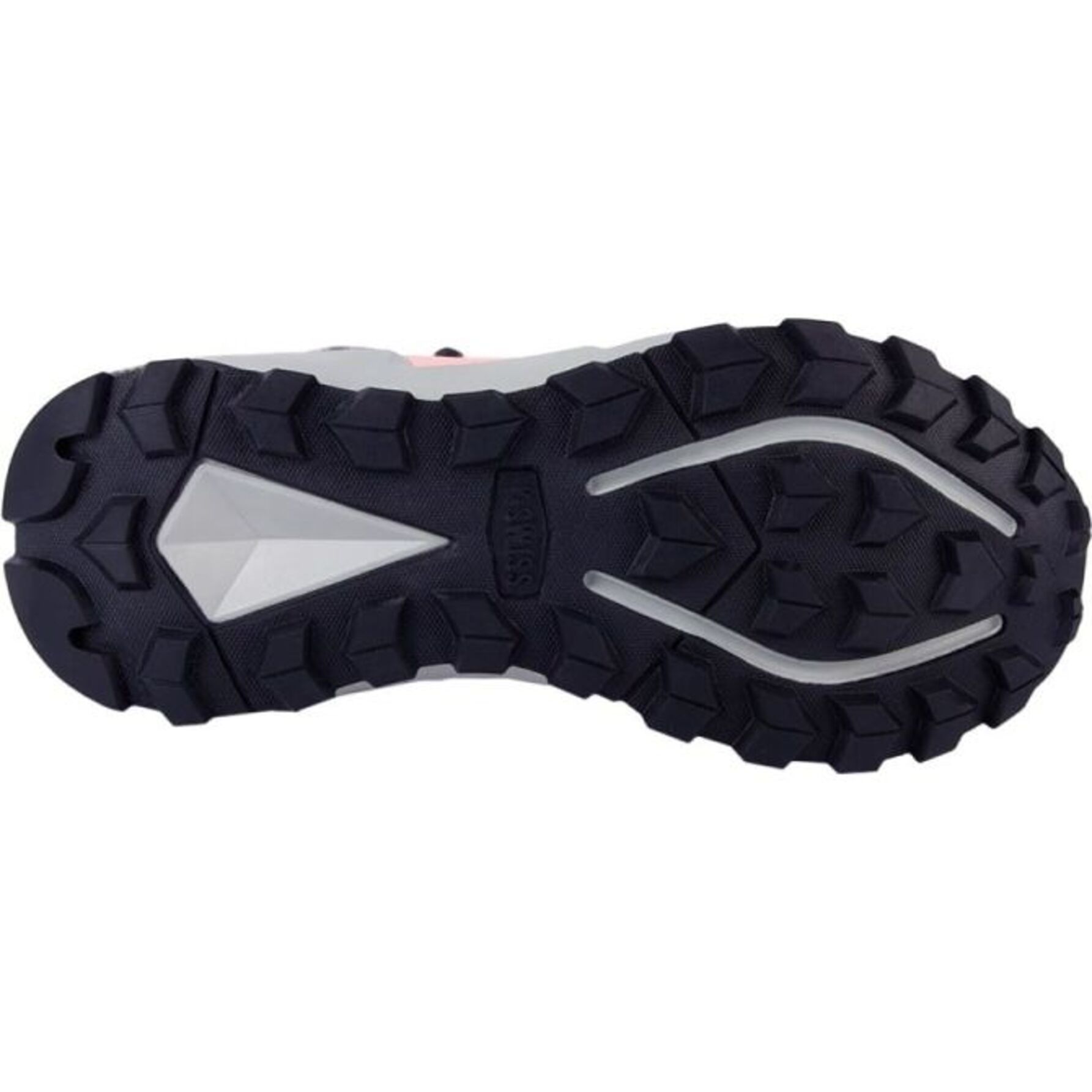 Bota para mujer, tipo hiker, con suela tipo track, color gris, con agujetas, marca K-Swiss 1190124