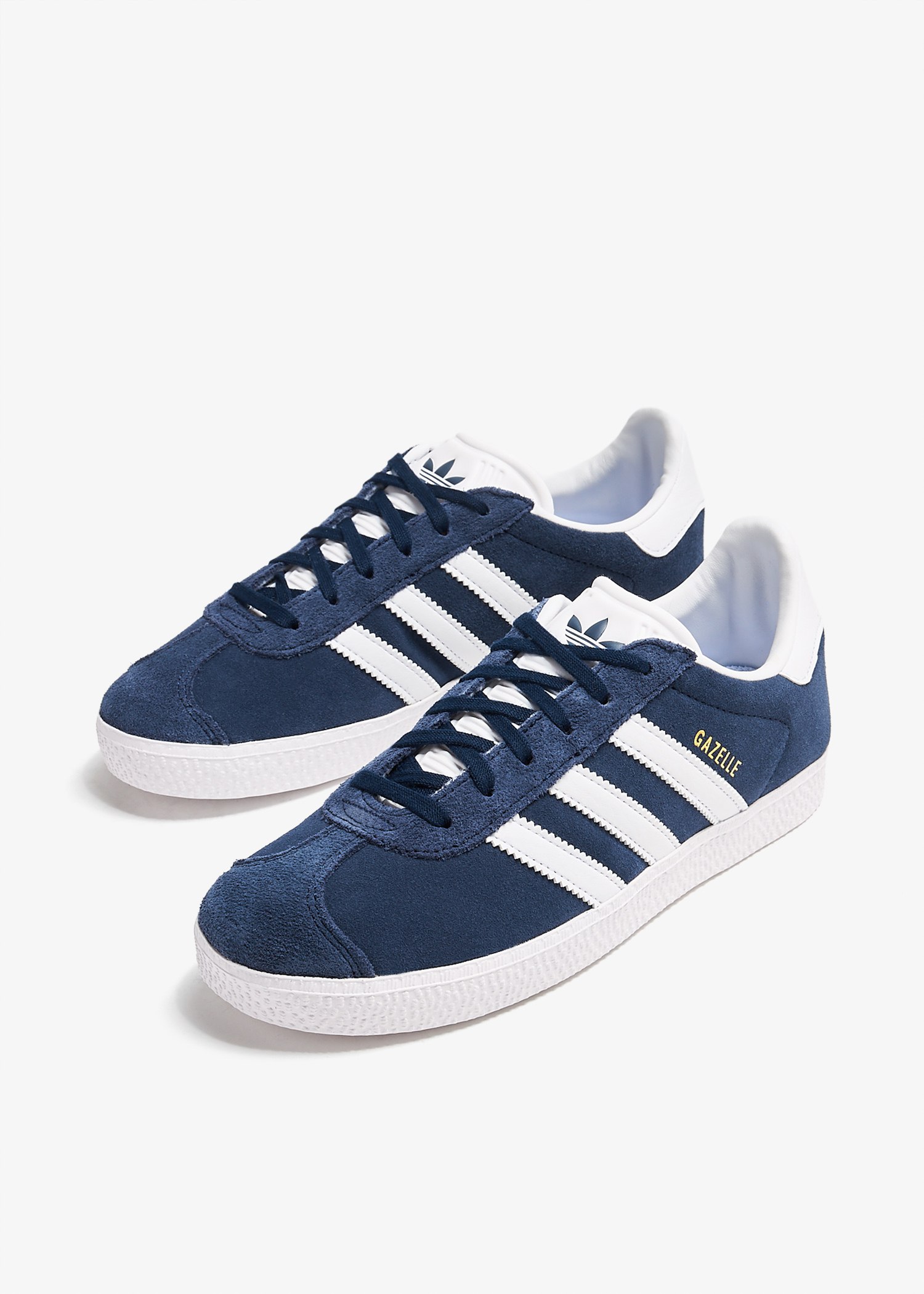 Tenis Adidas Gazelle Blue BY9144 Gamuza De Mujer 