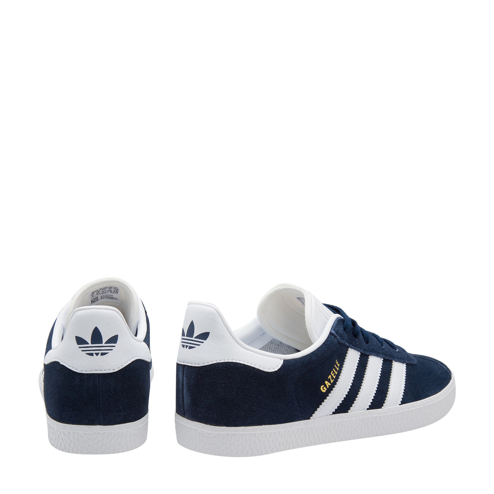 Tenis Adidas Gazelle Blue BY9144 Gamuza De Mujer 