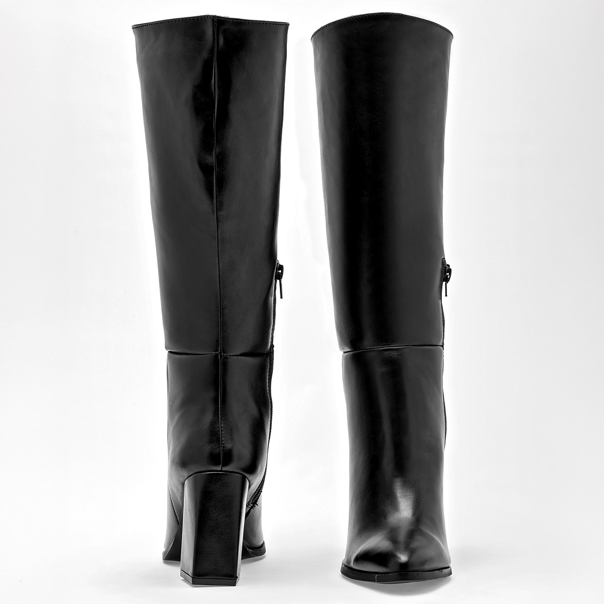 Kiut Bota Larga Mujer Tacon Aguja 9cm Tubo 38cm Color Negro E9