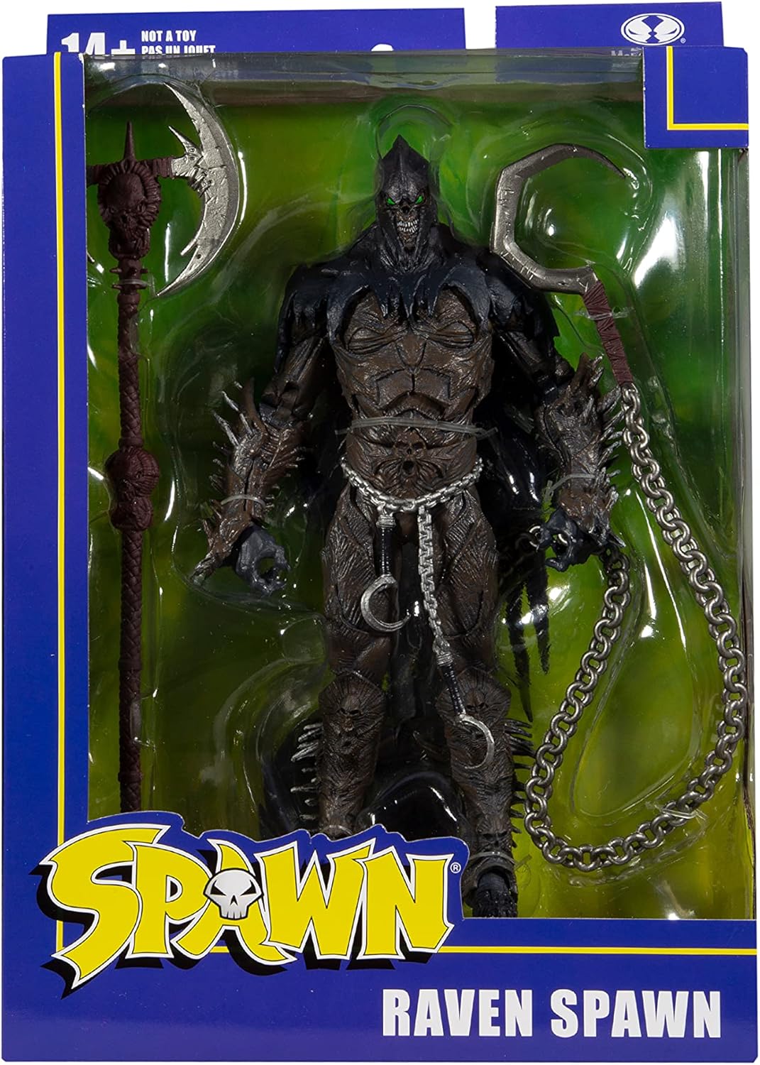 Raven Spawn McFarlane Toys  Figura de acción de 18 centímetros, con Accesorios.