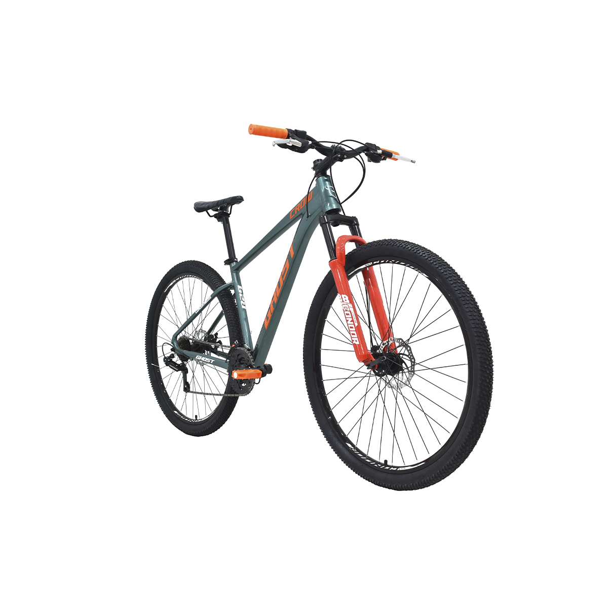 Bicicleta Ghost Crow Rodada 29 Verde De Montaña