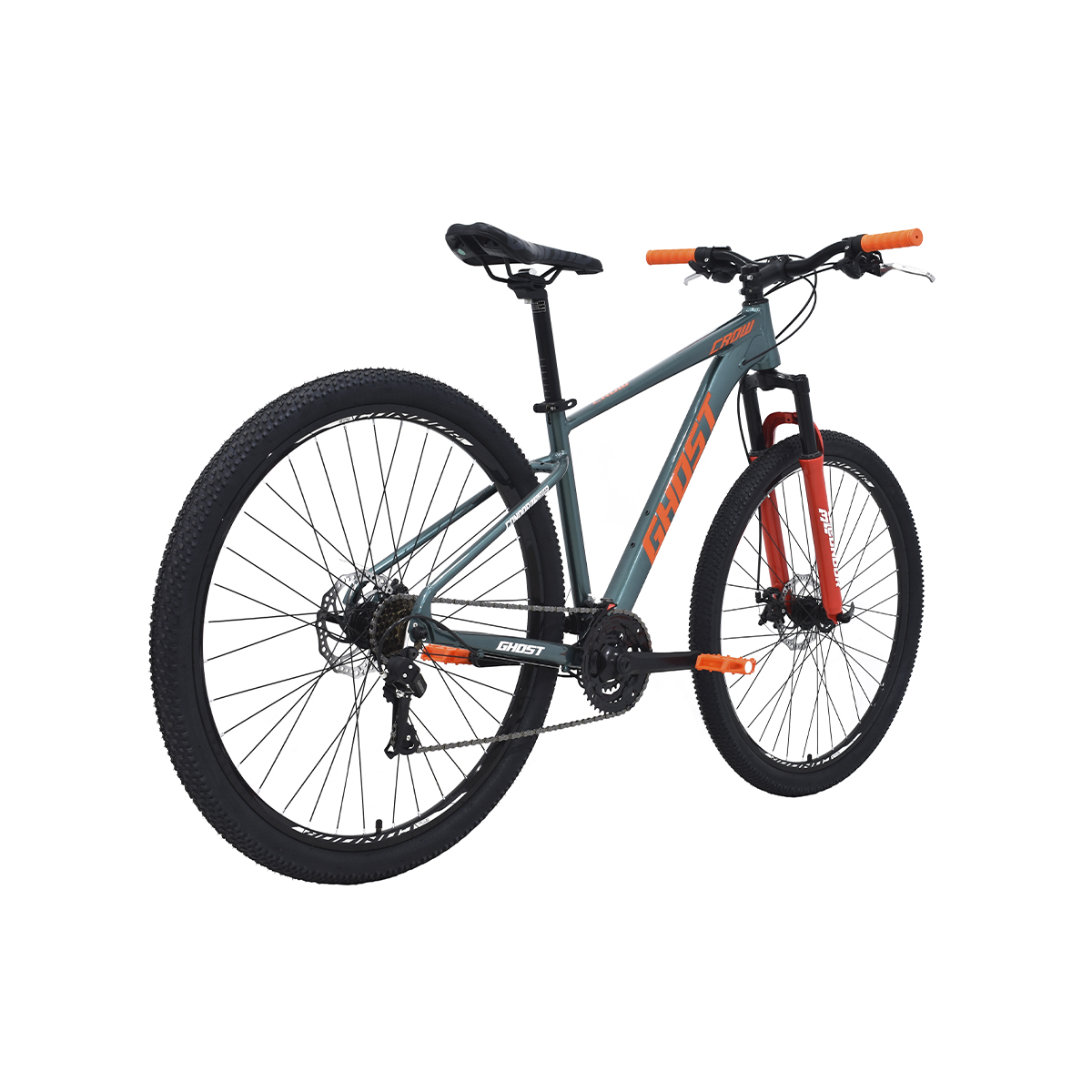 Bicicleta Ghost Crow Rodada 29 Verde De Montaña