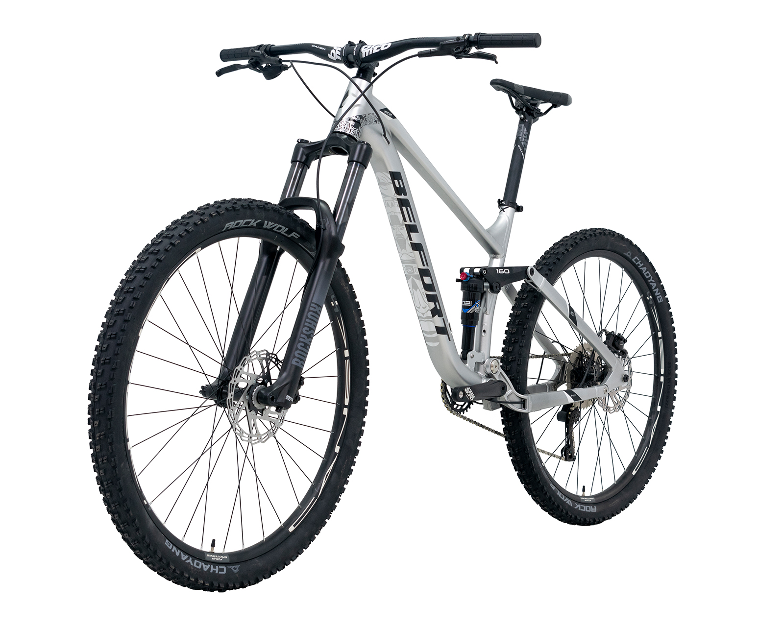 Bicicleta Belfort Balam 35 Silver R29 T19 Acero Blanco 2024