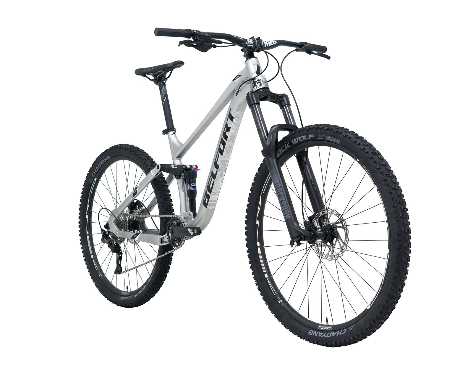 Bicicleta Belfort Balam 35 Silver R29 T19 Acero Blanco 2024