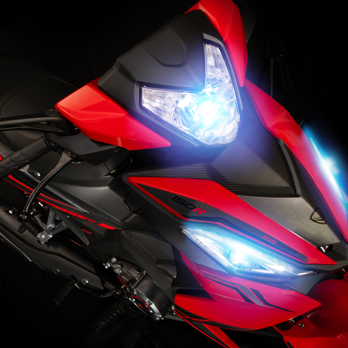 Motocicleta Veloci Pacer EVO Sport 150 CC Roja 2025