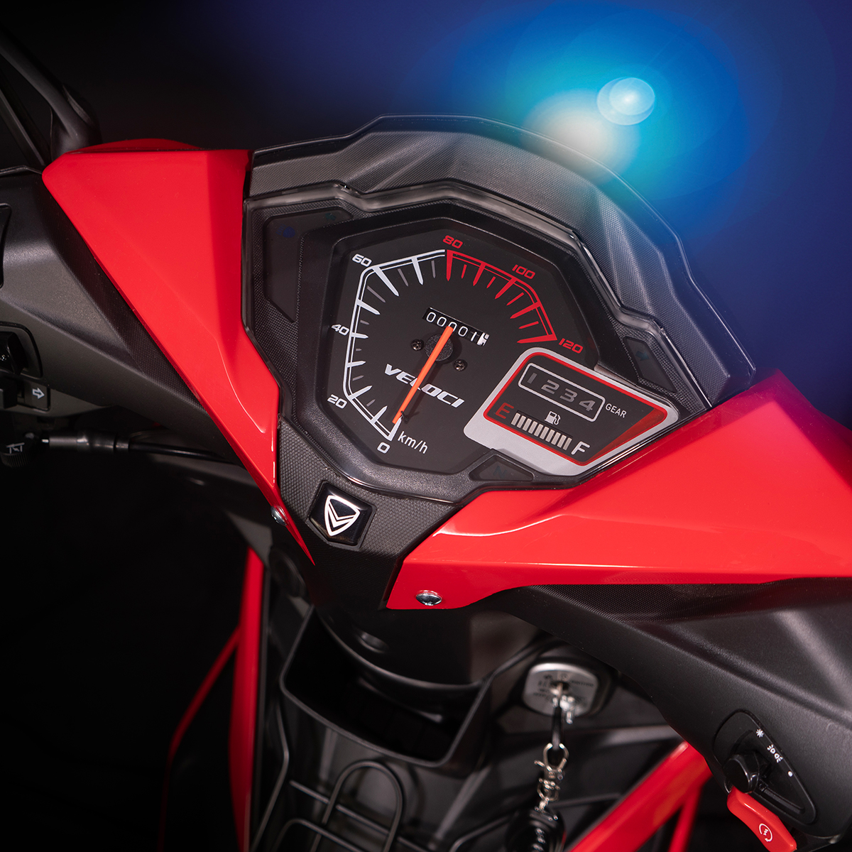 Motocicleta Veloci Pacer EVO Sport 150 CC Roja 2025