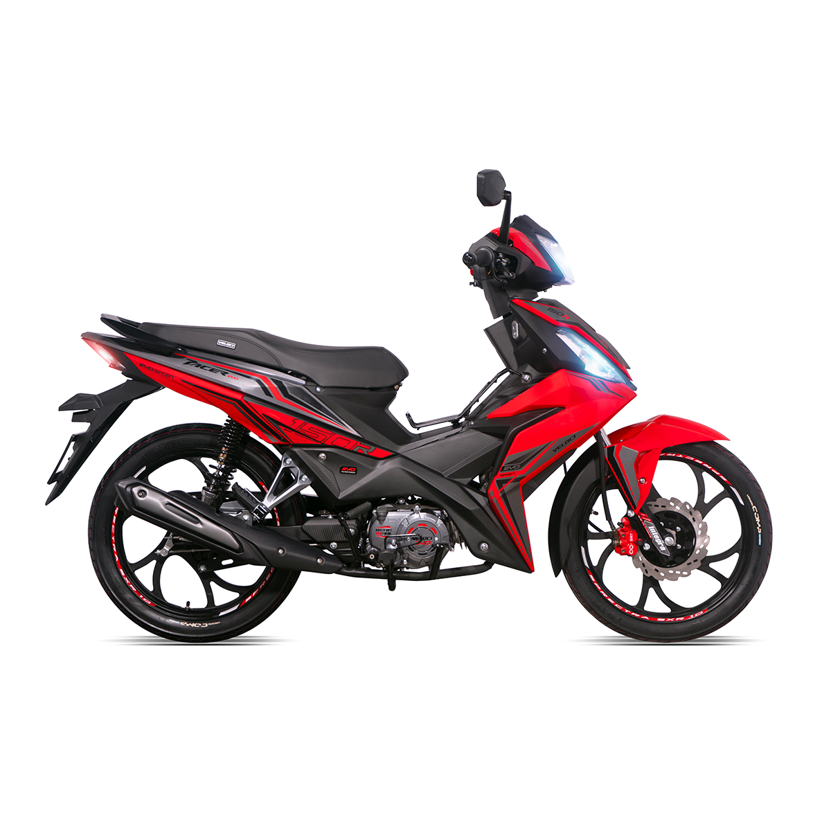 Motocicleta Veloci Pacer EVO Sport 150 CC Roja 2025