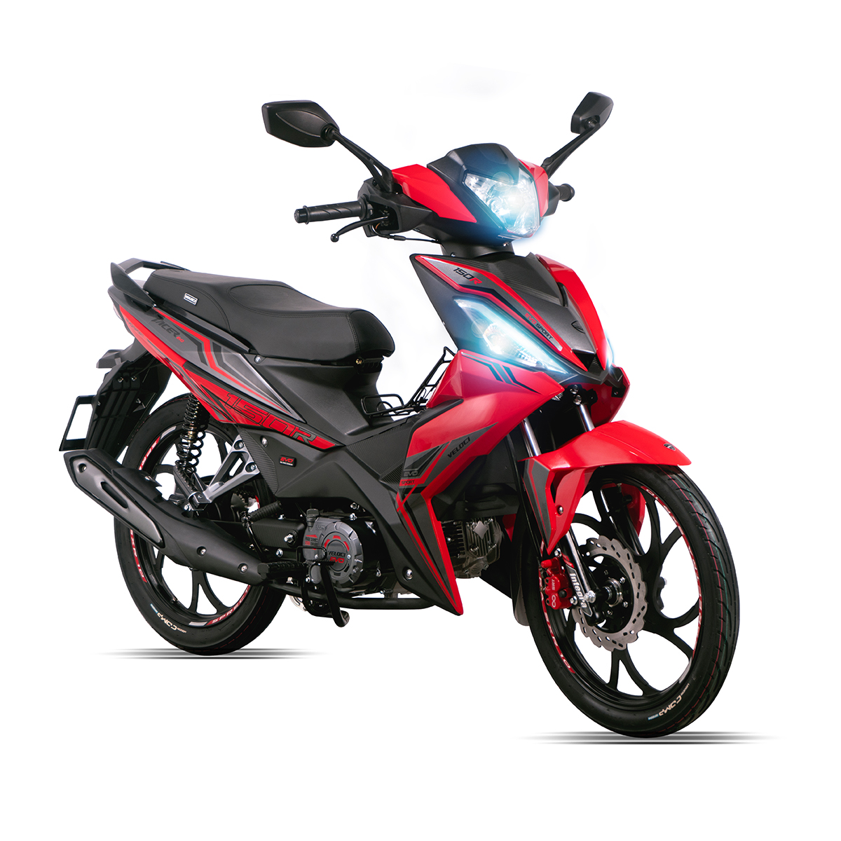 Motocicleta Veloci Pacer EVO Sport 150 CC Roja 2025