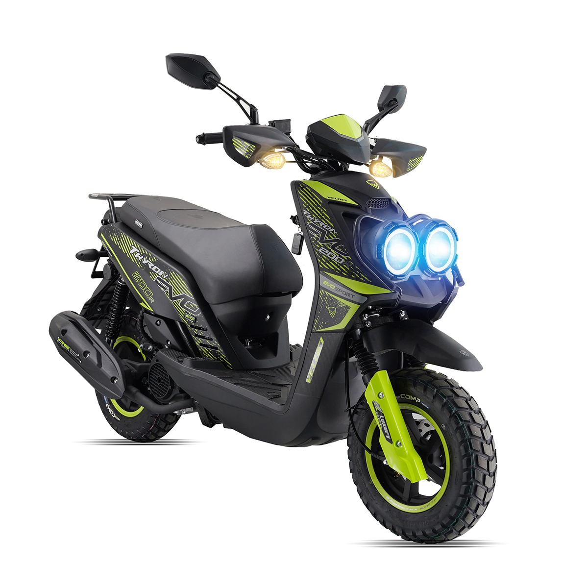 Motocicleta Veloci Thyron EVO Sport 200 CC Verde 2025