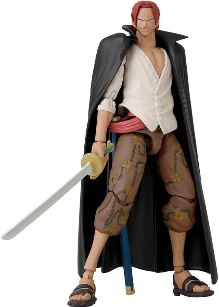 Shanks Anime Heroes One Piece Collectable Figura Articulada Bandai