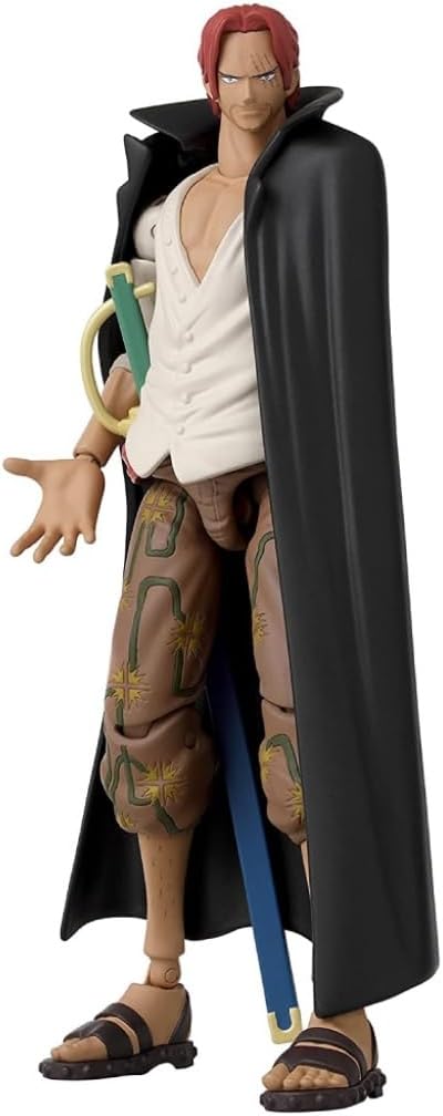 Shanks Anime Heroes One Piece Collectable Figura Articulada Bandai
