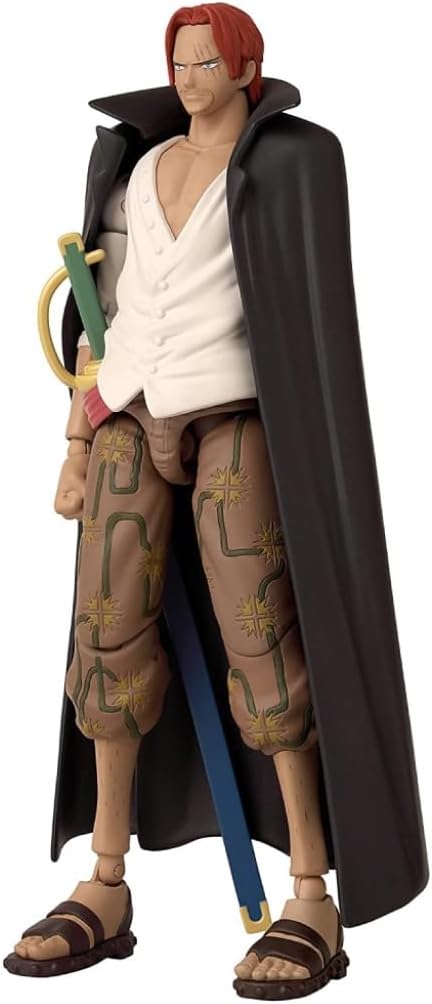 Shanks Anime Heroes One Piece Collectable Figura Articulada Bandai