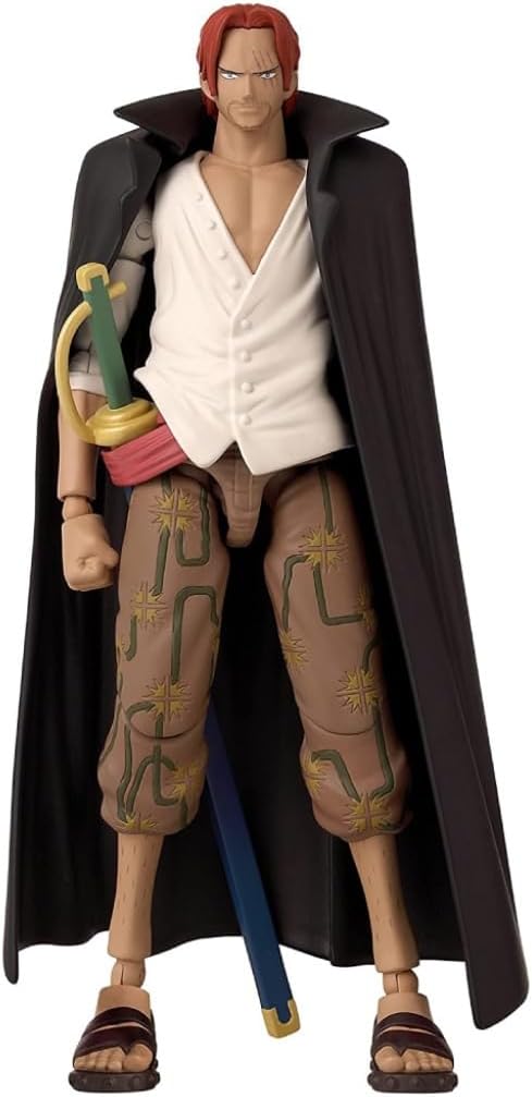 Shanks Anime Heroes One Piece Collectable Figura Articulada Bandai