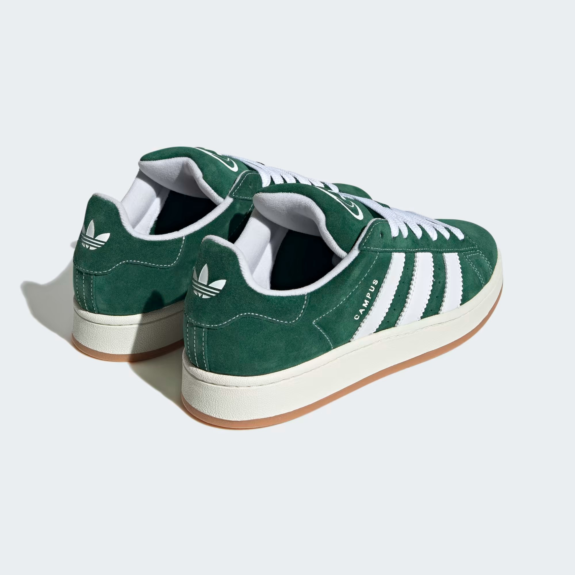Tenis Adidas Campus Green H03472 Gamuza - Original 