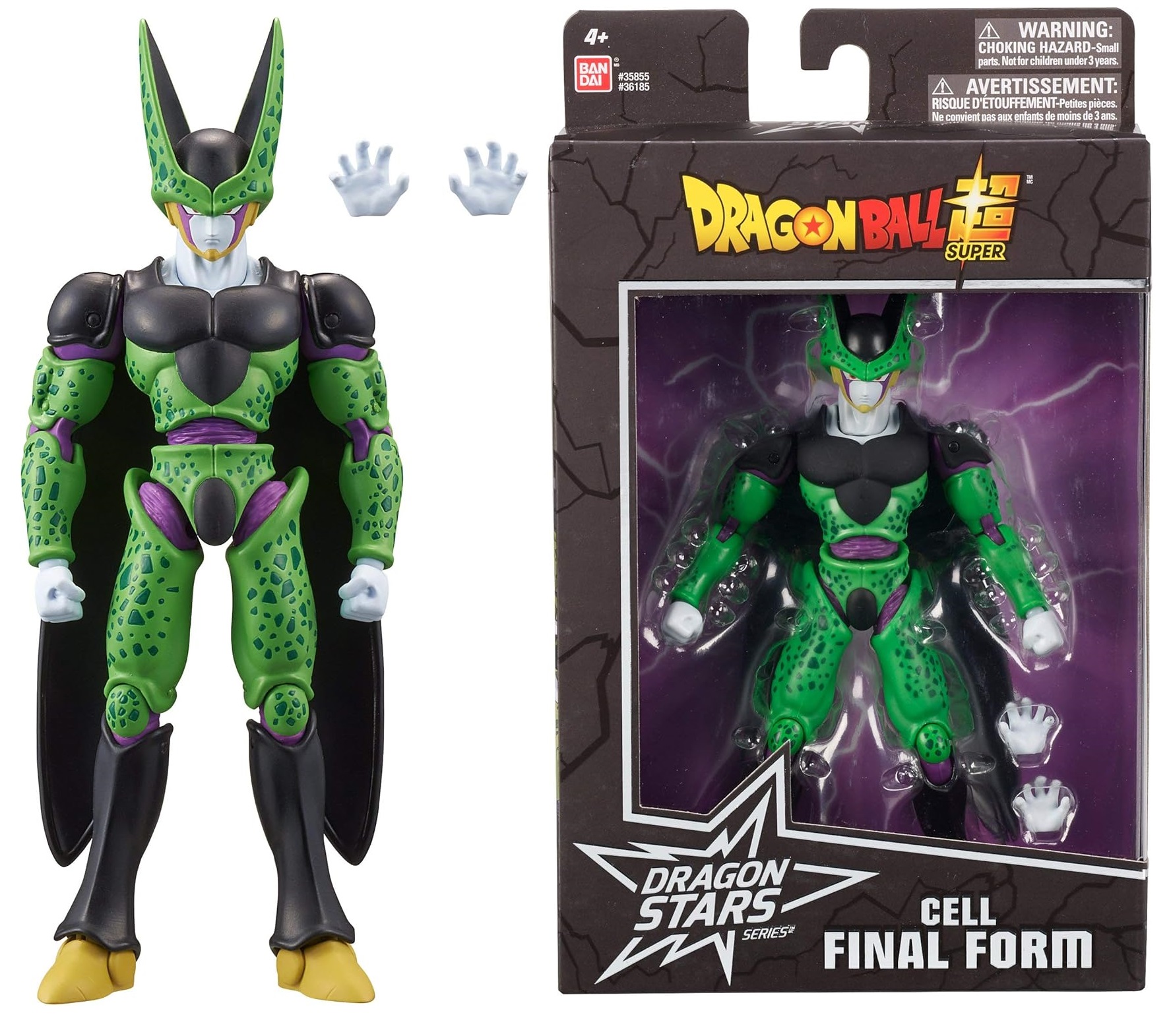 Cell Final Form Dragon Stars Dragon Ball Figura Articulada Original de Bandai 