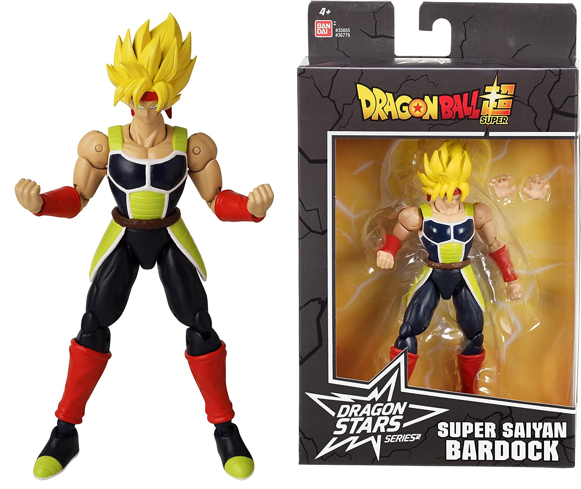 Bardock Super Saiyan Dragon Ball Dragon Stars Wave 17 Bandai México 